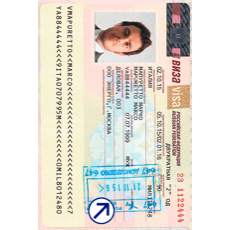 Russia Visa Photo