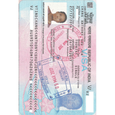 India e Visa for indianvisaonline.gov.in photo