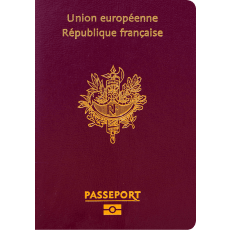 French Passport Photo
